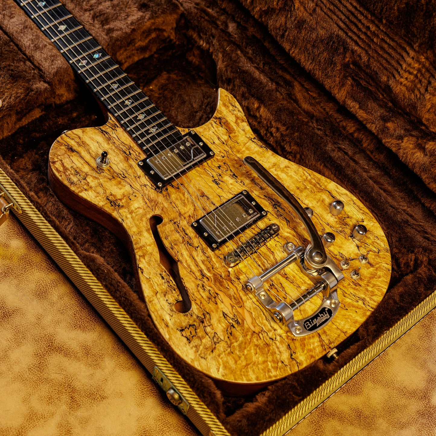 Carvin SH250 2009 - Spalted Maple Natural