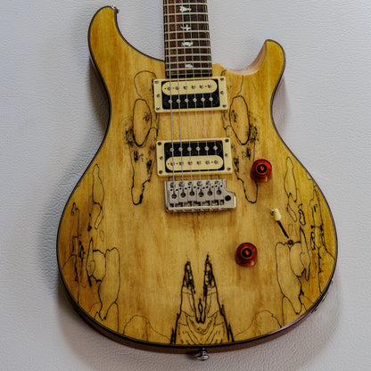 PRS SE Custom 24 Sweetwater Spalted Maple (Matching Headstock, Rare Top)