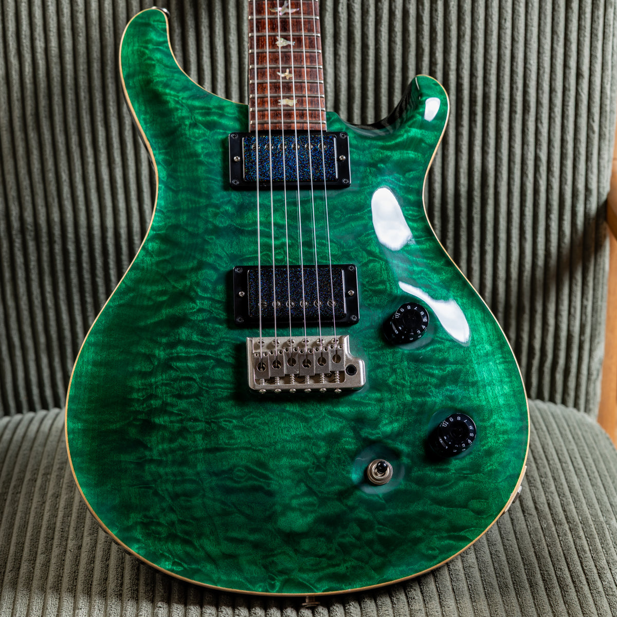 PRS Custom 22 Tremolo 10-Top 2006 - Emerald Green