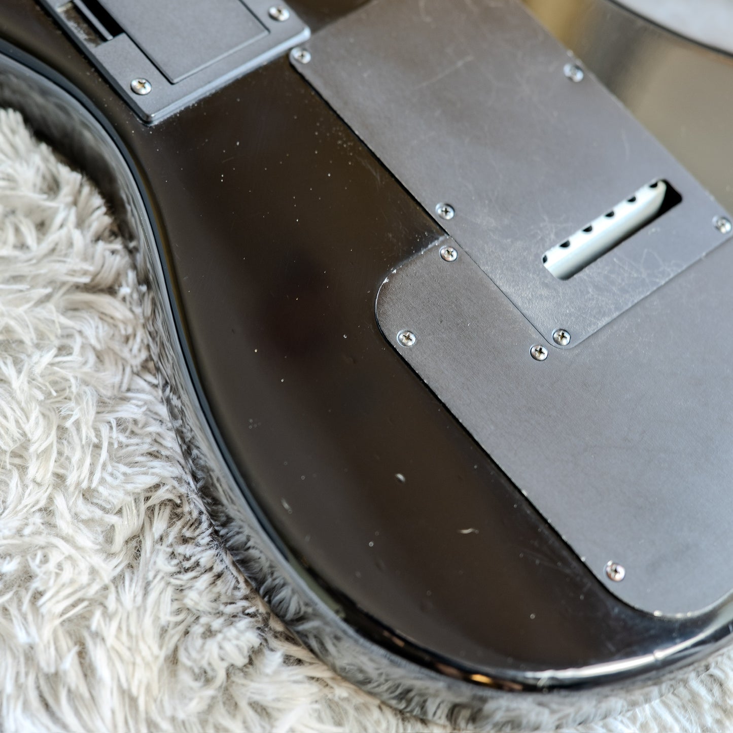 Fender American Series VG Stratocaster with Maple Fretboard 2007 - Black