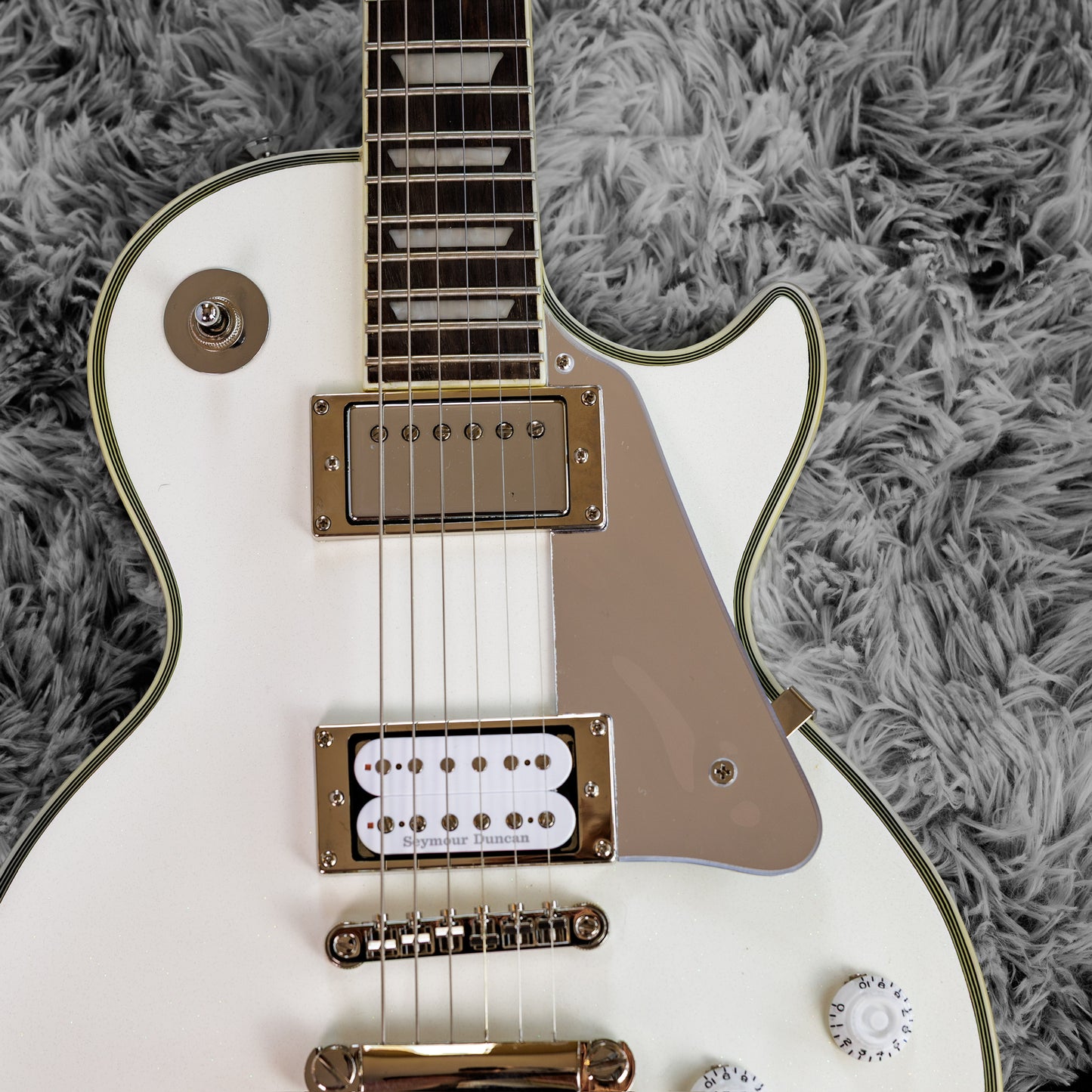 Epiphone Tommy Thayer Signature "White Lightning" Les Paul Standard 2015 - 2019 - Metallic White
