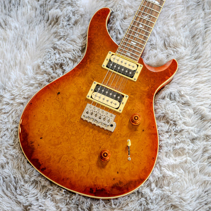 Rare PRS SE Custom 24 Exotic Laurel Burl Limited Edition 2019 - 2020 - Vintage Sunburst