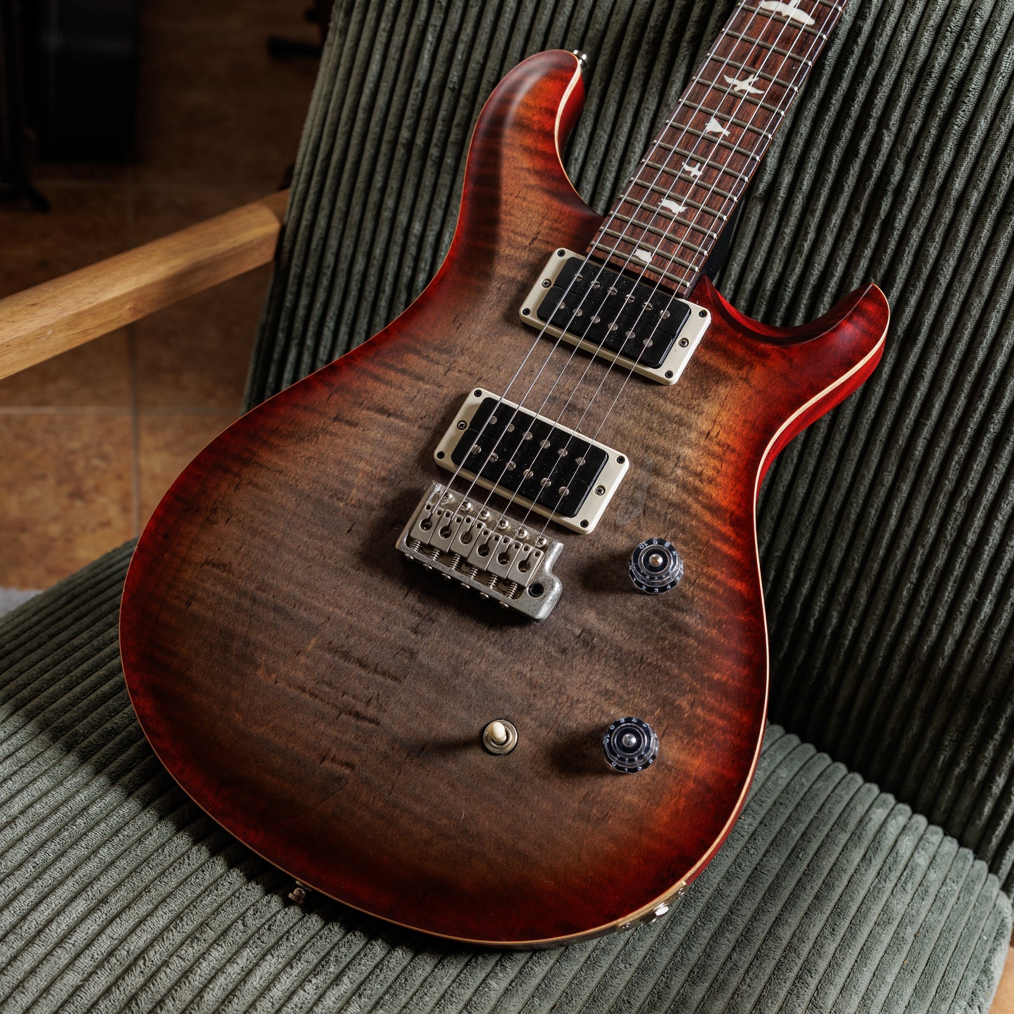 PRS CE 24 Satin 2017 - Faded Gray Cherry Burst