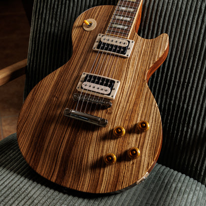 Gibson Guitar Of The Week #19 Les Paul Classic Antique 2007 - Zebra Wood