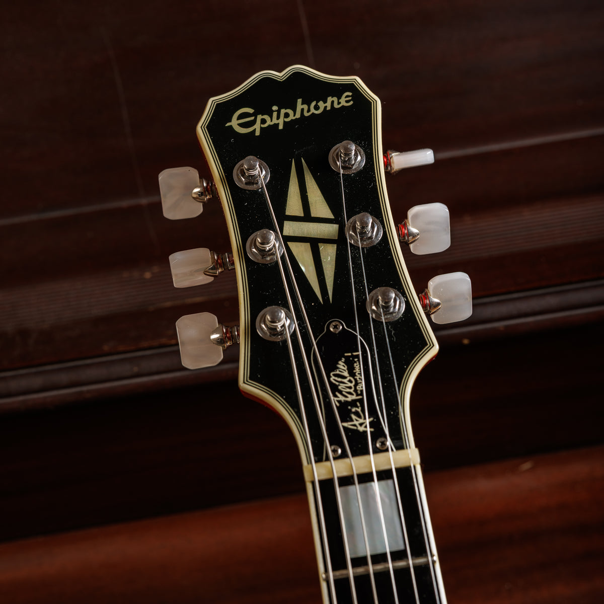 Epiphone Ace Frehley Signature "Budokan" Les Paul Custom 2012 - Faded Cherry Sunburst