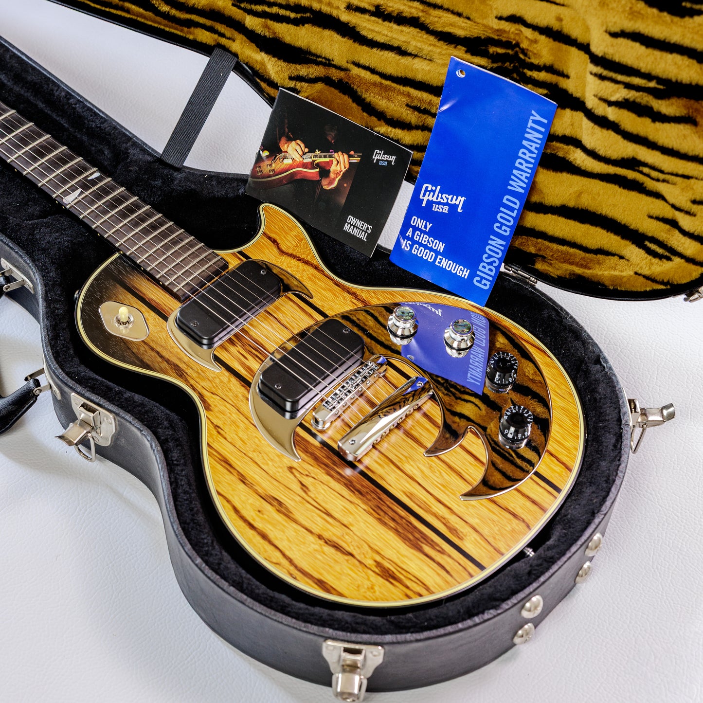 Gibson Dusk Tiger Les Paul 2010 - 2011 - Natural Tiger