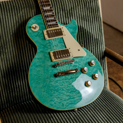Epiphone Les Paul Standard '60s Quilt Top 2021 - 2025 - Transparent Blue