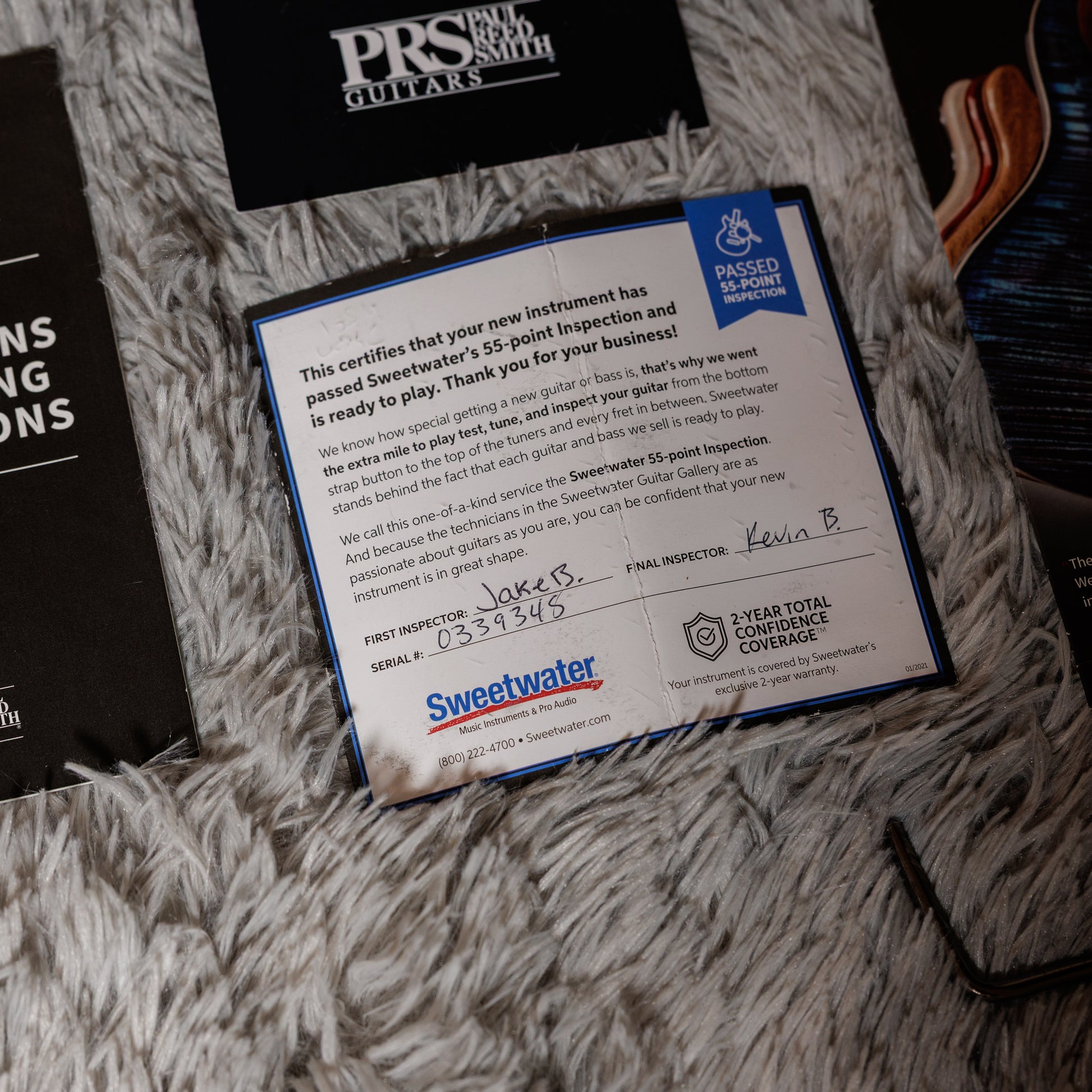 PRS Custom 24 Semi-Hollow Wood Library 10-Top