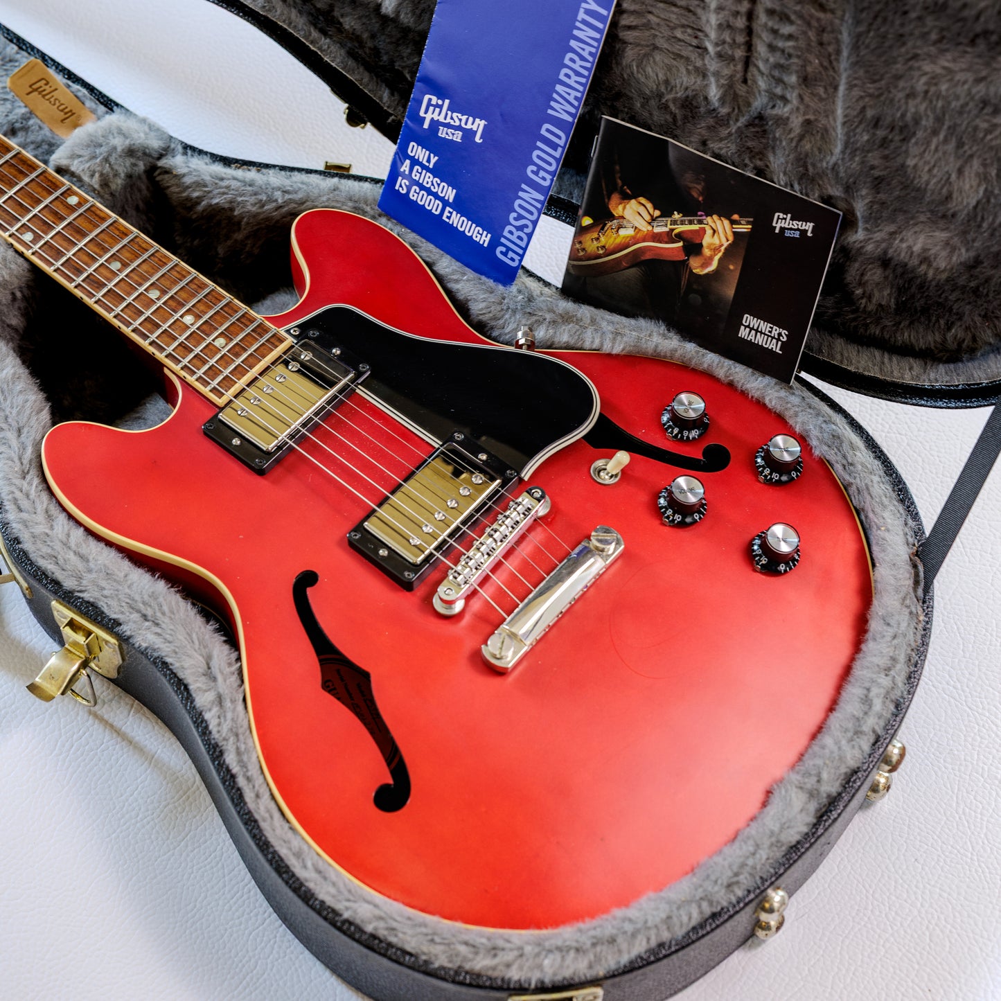 Gibson ES-339 with Dot Inlays 2007 - 2014 - Antique Red Cherry