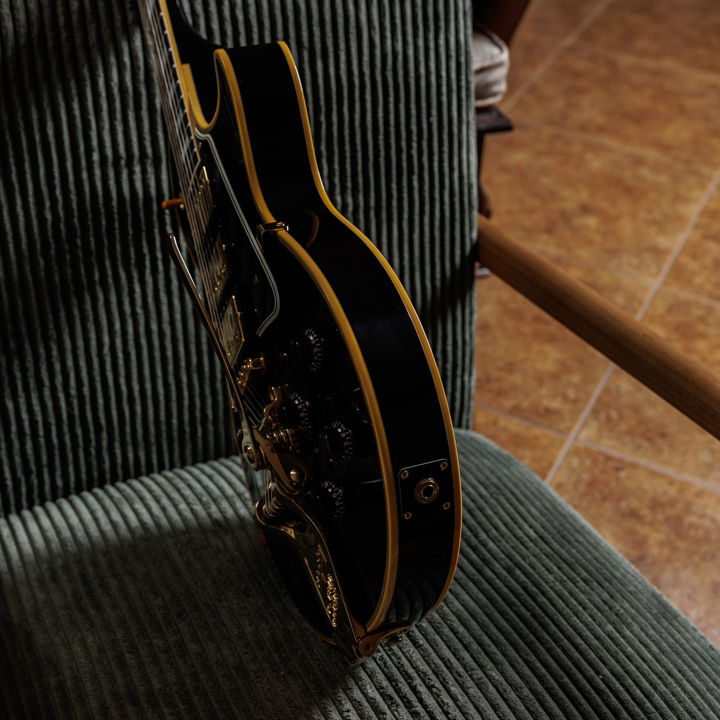 Gibson Custom Shop Historic 3-Pickup '57 Les Paul Custom Black Beauty Reissue with Bigsby 2026 - Ebony VOS