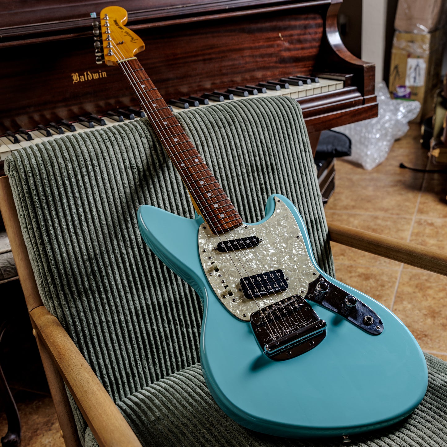 Fender Jag-Stang MIJ 1996 - 2004 - Sonic Blue