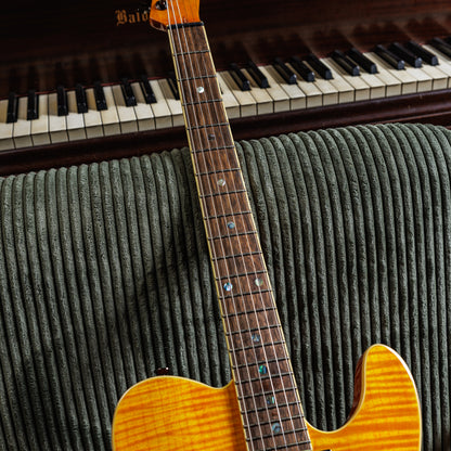 Fender Special Edition Custom Telecaster FMT HH with Laurel Fretboard 2019 - Present - Amber