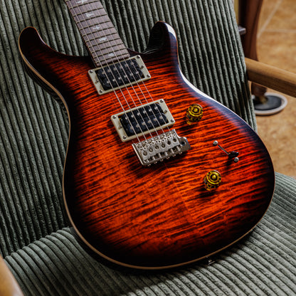 PRS SE Custom 24 2025 - 2026 - Orange Tiger Smokeburst