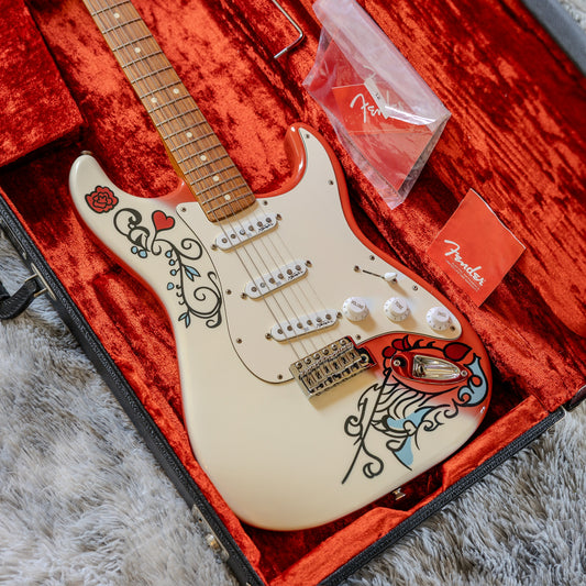 Fender Jimi Hendrix Artist Series Signature Monterey Stratocaster 2017 - 2018 - Monterey Graphic