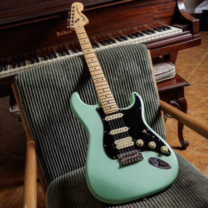 Fender American Performer Stratocaster HSS with Maple Fretboard 2022 - Satin Surf Green