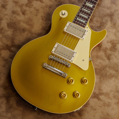Gibson Custom Shop R7 ’57 Les Paul Standard Reissue Goldtop – Made to Measure Gloss – Case Candy