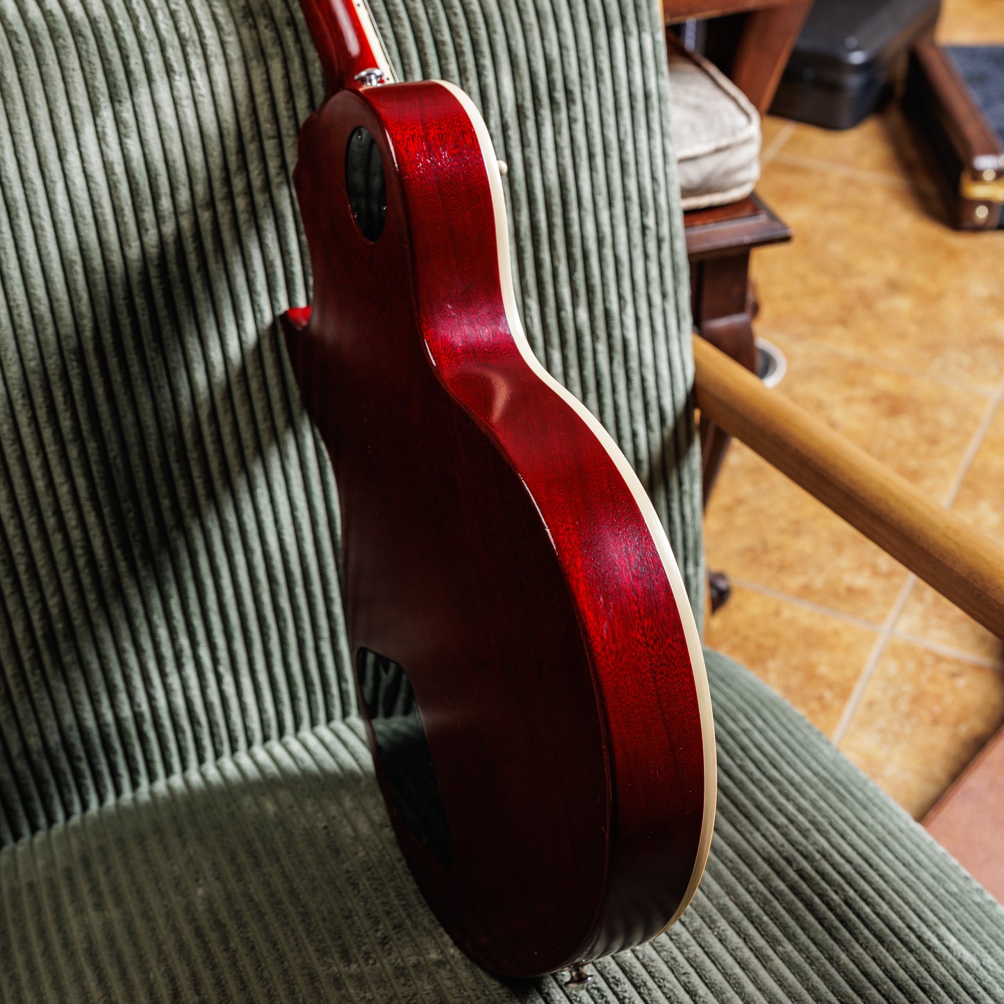 Gibson Les Paul Traditional Pro V Satin 2019 - Satin Wine Red
