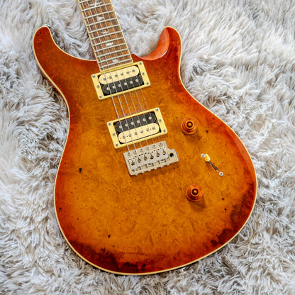 Rare PRS SE Custom 24 Exotic Laurel Burl Limited Edition 2019 - 2020 - Vintage Sunburst
