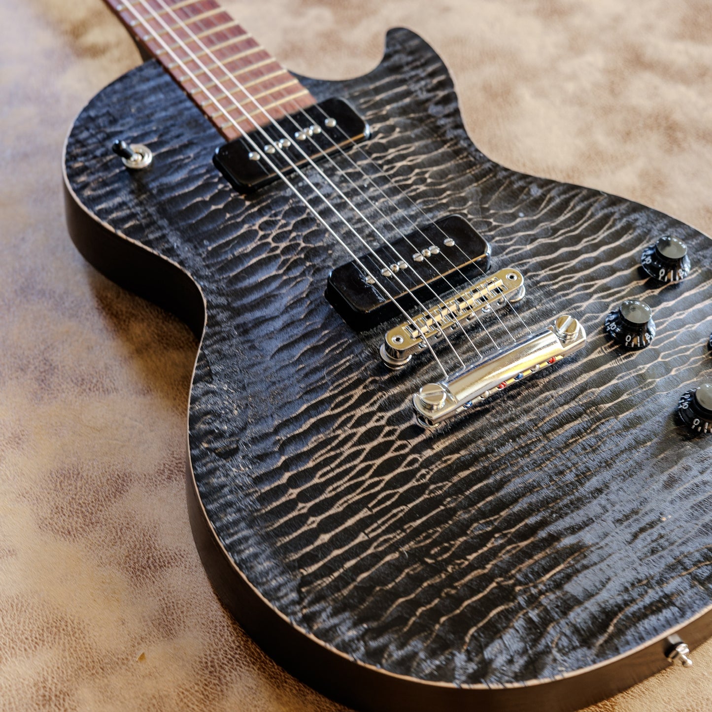 Gibson Les Paul BFG P-90 2018 - Worn Ebony