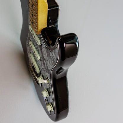 1998 Fender Standard Stratocaster – Black Maple Neck | Upgraded Pickguard | MIM