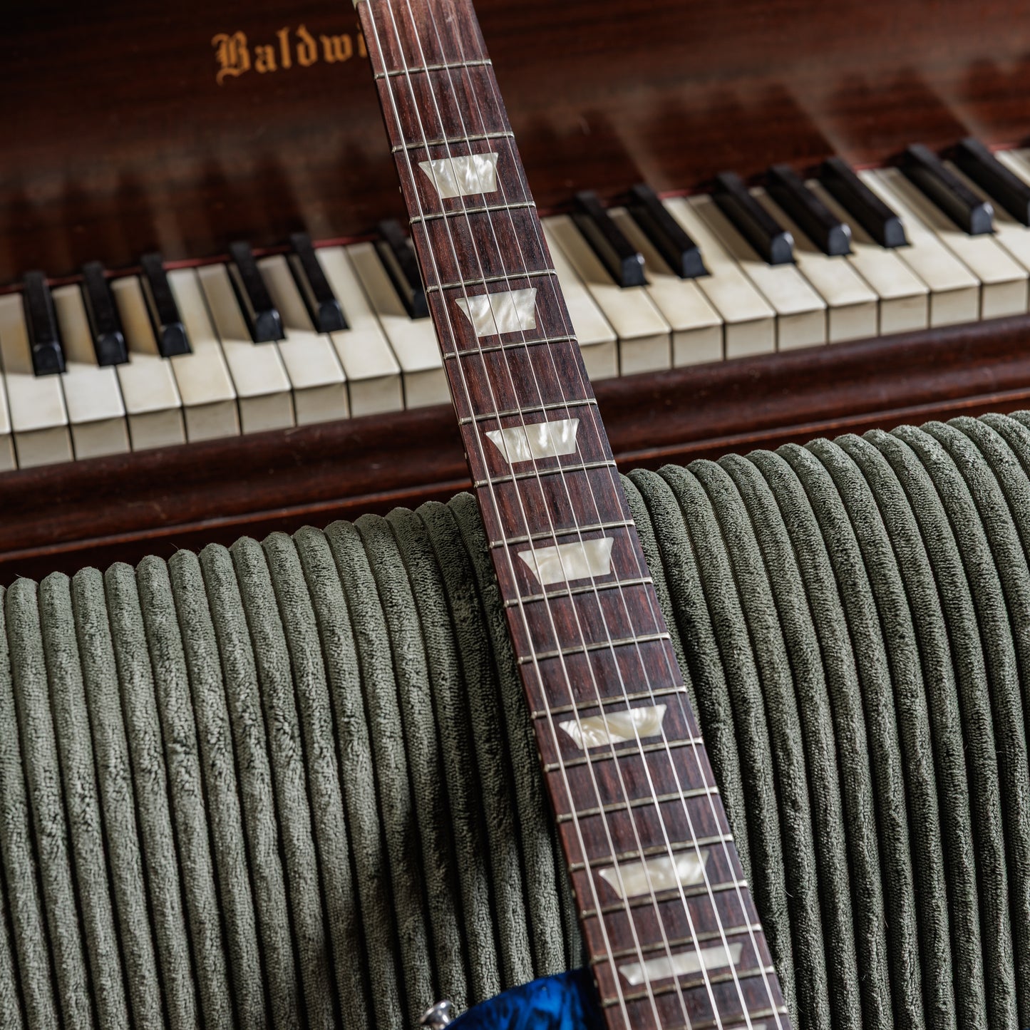 RARE Gibson USA Anniversary Nashville Flood Les Paul Studio 2011 - Blue Swirl Burst