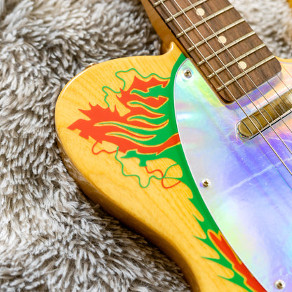 Fender Artist Series Jimmy Page Telecaster with Rosewood Fretboard 2019 - Natural with Dragon Graphic