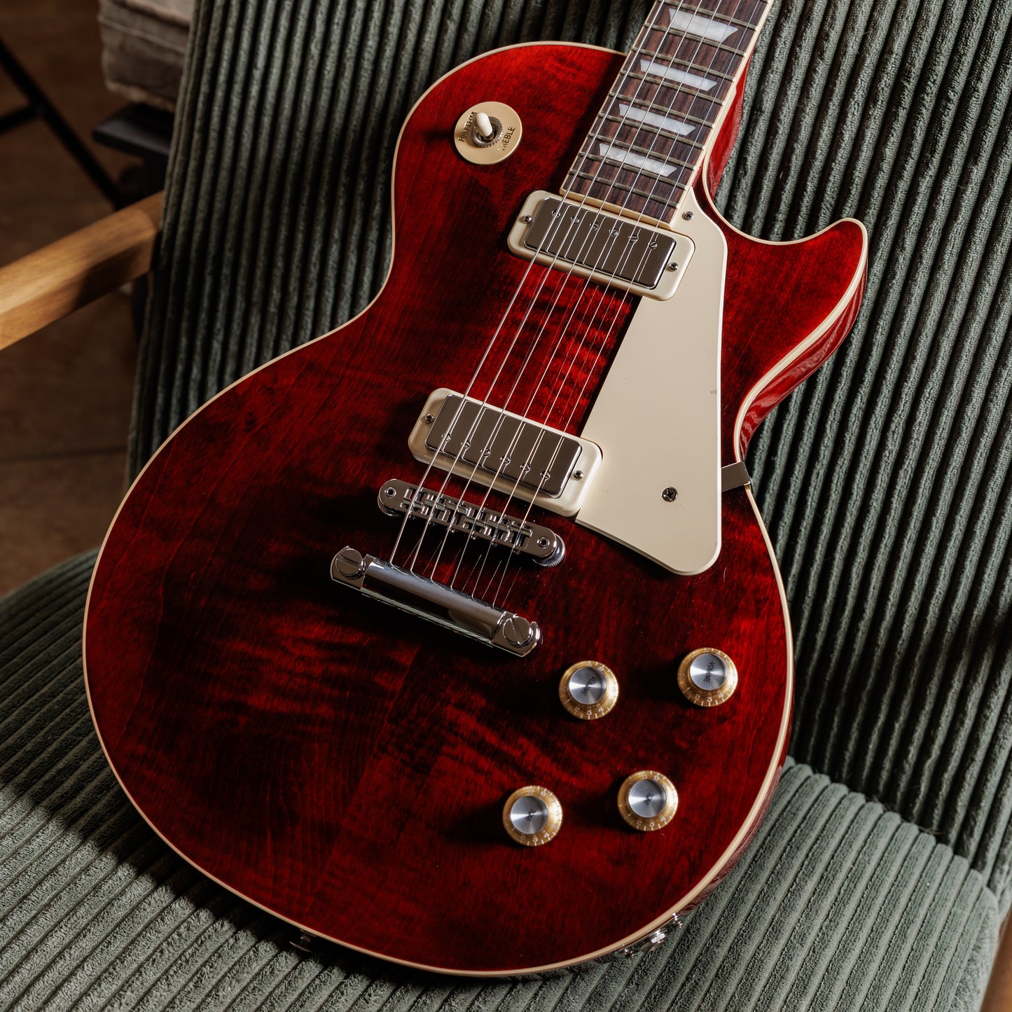 Gibson Les Paul '70s Deluxe 2023 - Wine Red