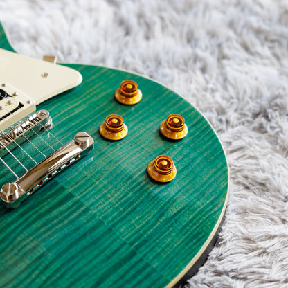 STUNNING Epiphone Les Paul Traditional Pro 2014 - Aqua Blue Satin