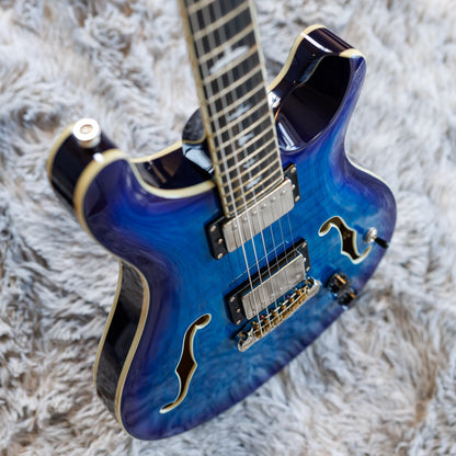 Stunning PRS SE Hollowbody II 2022 - Present - Faded Blue Burst