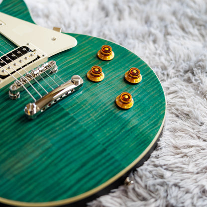 STUNNING Epiphone Les Paul Traditional Pro 2014 - Aqua Blue Satin
