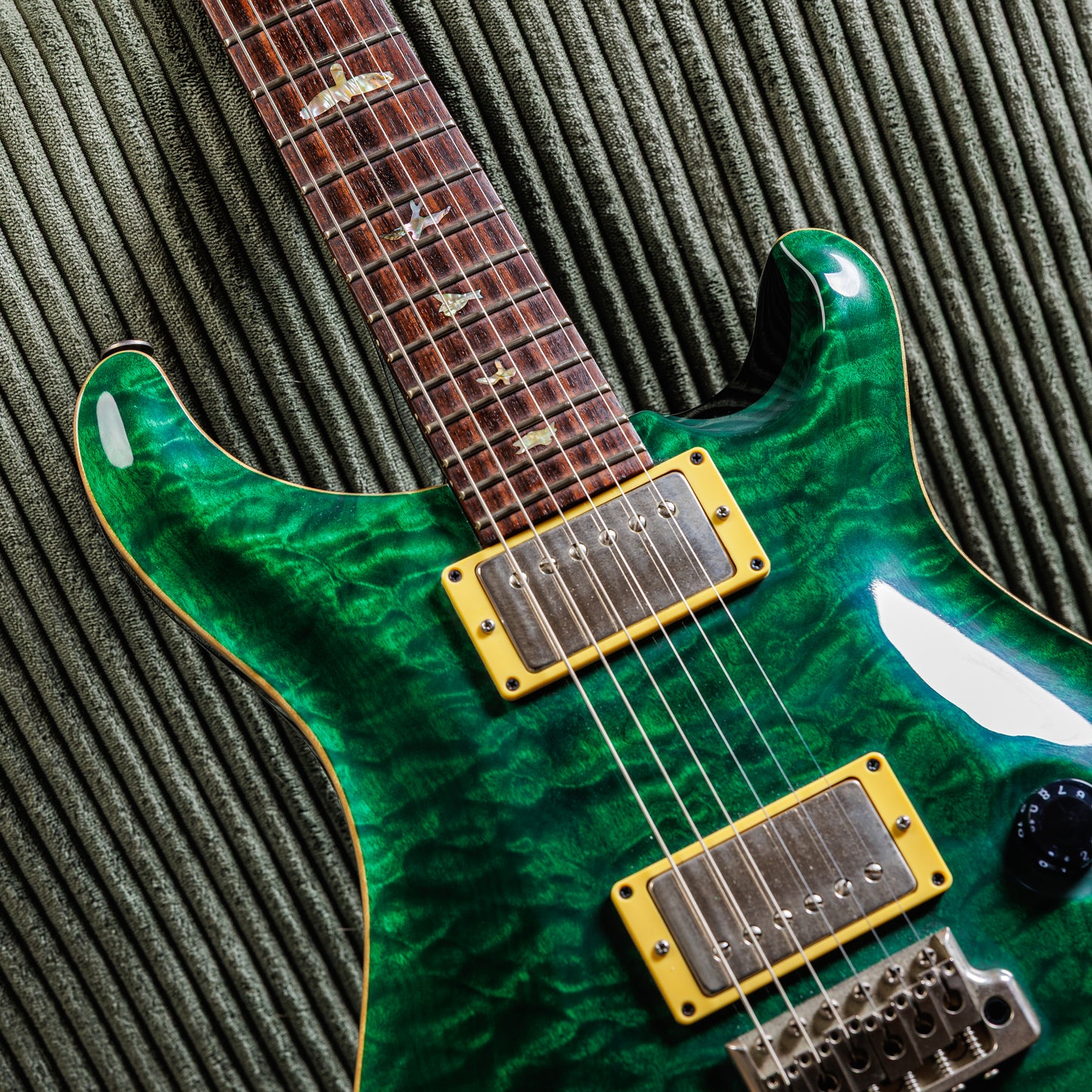 PRS Custom 22 Tremolo 10-Top 2006 - Emerald Green