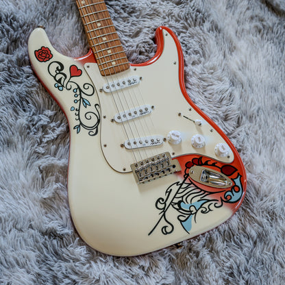 Fender Jimi Hendrix Artist Series Signature Monterey Stratocaster 2017 - 2018 - Monterey Graphic