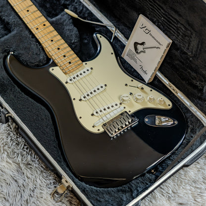 Fender American Series VG Stratocaster with Maple Fretboard 2007 - Black
