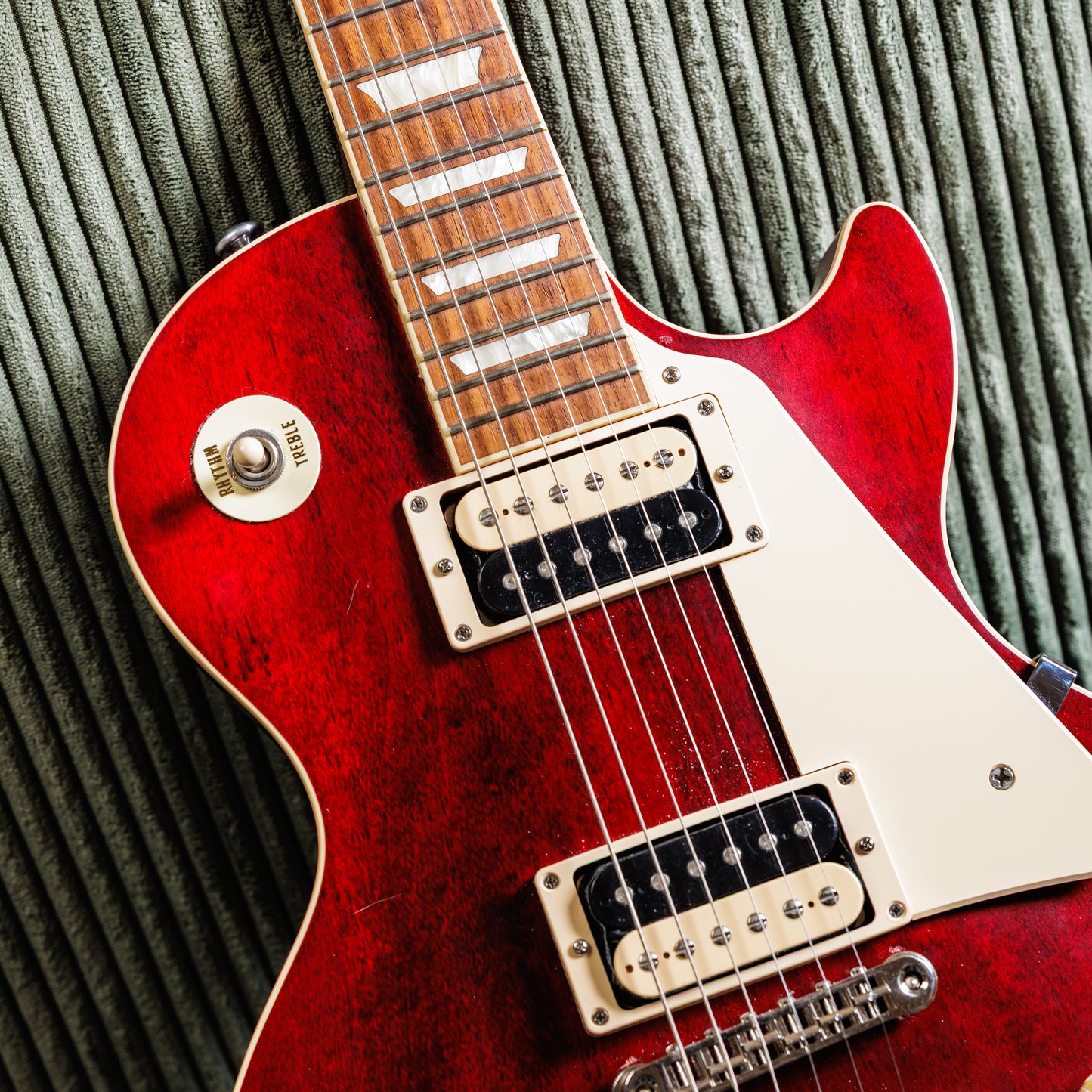 Gibson Les Paul Traditional Pro V Satin 2019 - Satin Wine Red