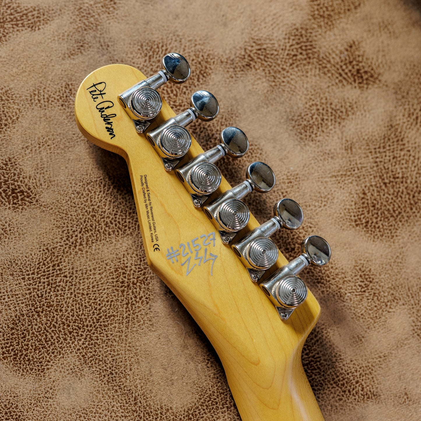 Reverend Pete Anderson Signature Eastsider T with Rosewood Fretboard 2010s - Satin Vintage Burst