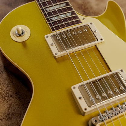Gibson Custom Shop R7 ’57 Les Paul Standard Reissue Goldtop – Made to Measure Gloss – Case Candy