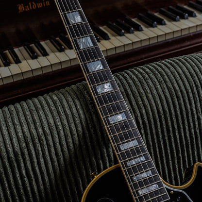 Gibson Custom Shop Historic 3-Pickup '57 Les Paul Custom Black Beauty Reissue with Bigsby 2026 - Ebony VOS