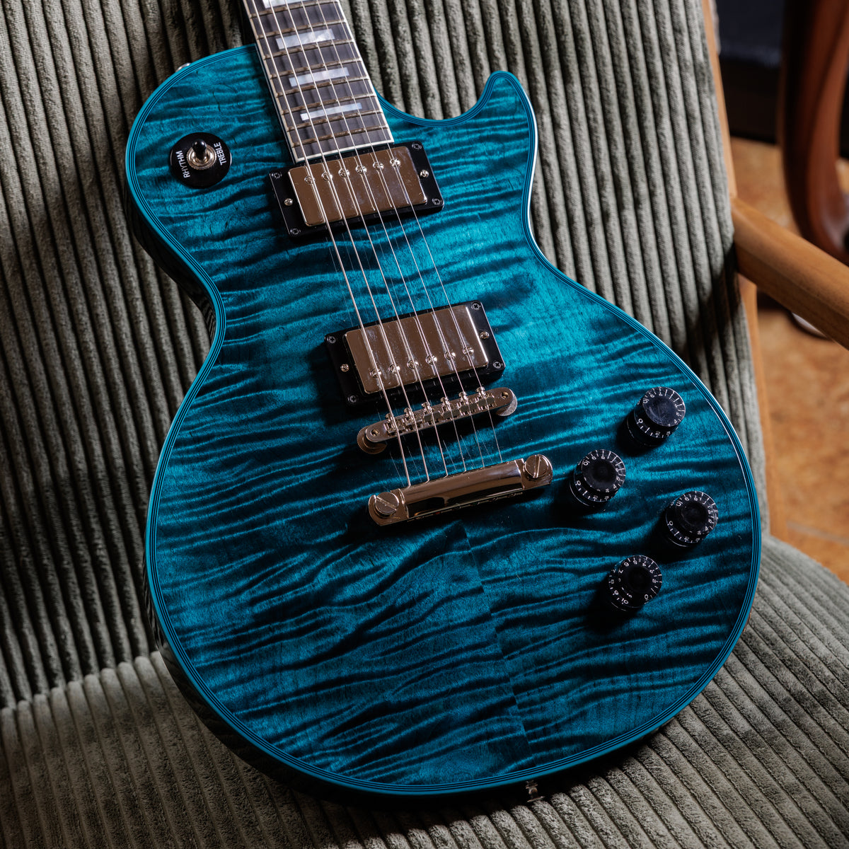 Gibson Custom Shop Special Order Les Paul Axcess Custom Peacock Widow