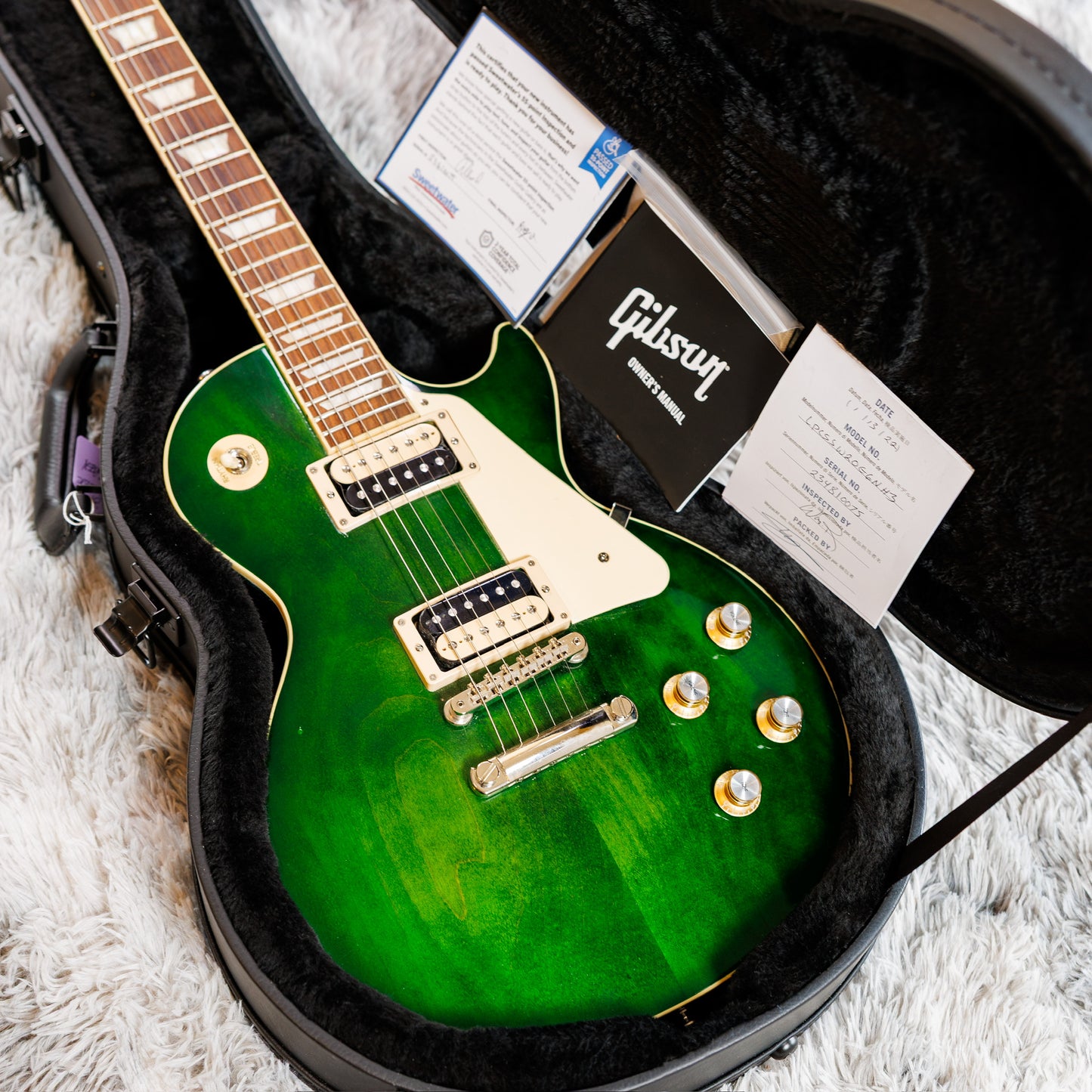 Gibson Les Paul Classic 2019 - 2023 - Green Ocean Burst