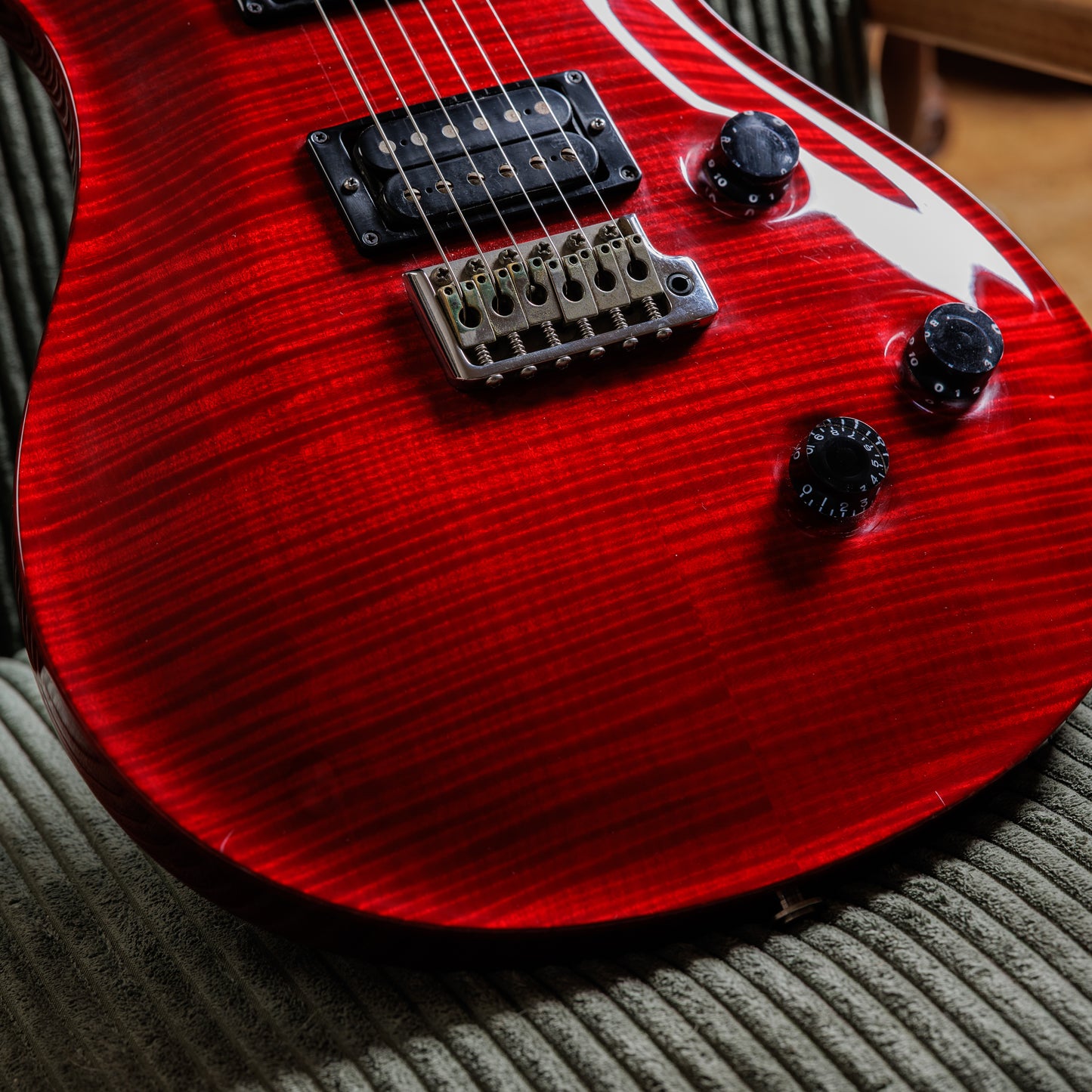PRS Custom 24 10-Top 1993 - Scarlet Red