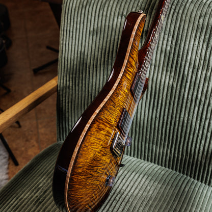 PRS Custom 24 Wood Library Black Gold Burst