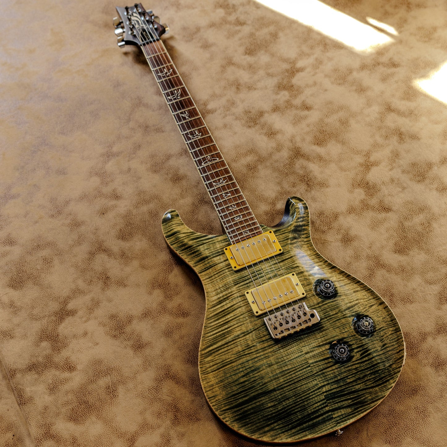 STUNNING PRS 25th Anniversary Custom 24 10-Top 2010 - Faded Whale Blue
