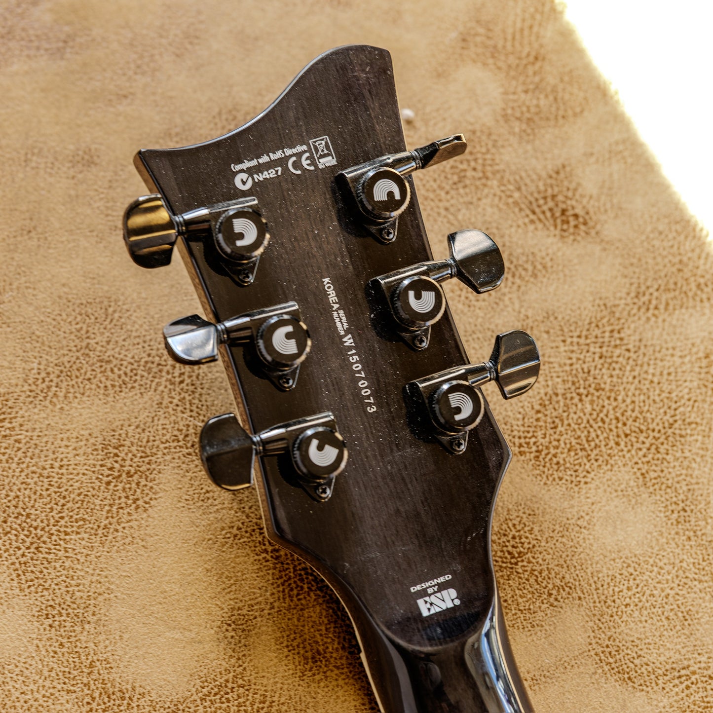 ESP LTD BW-1 ET Ben Weinman Signature 2014 - Present - See Thru Black