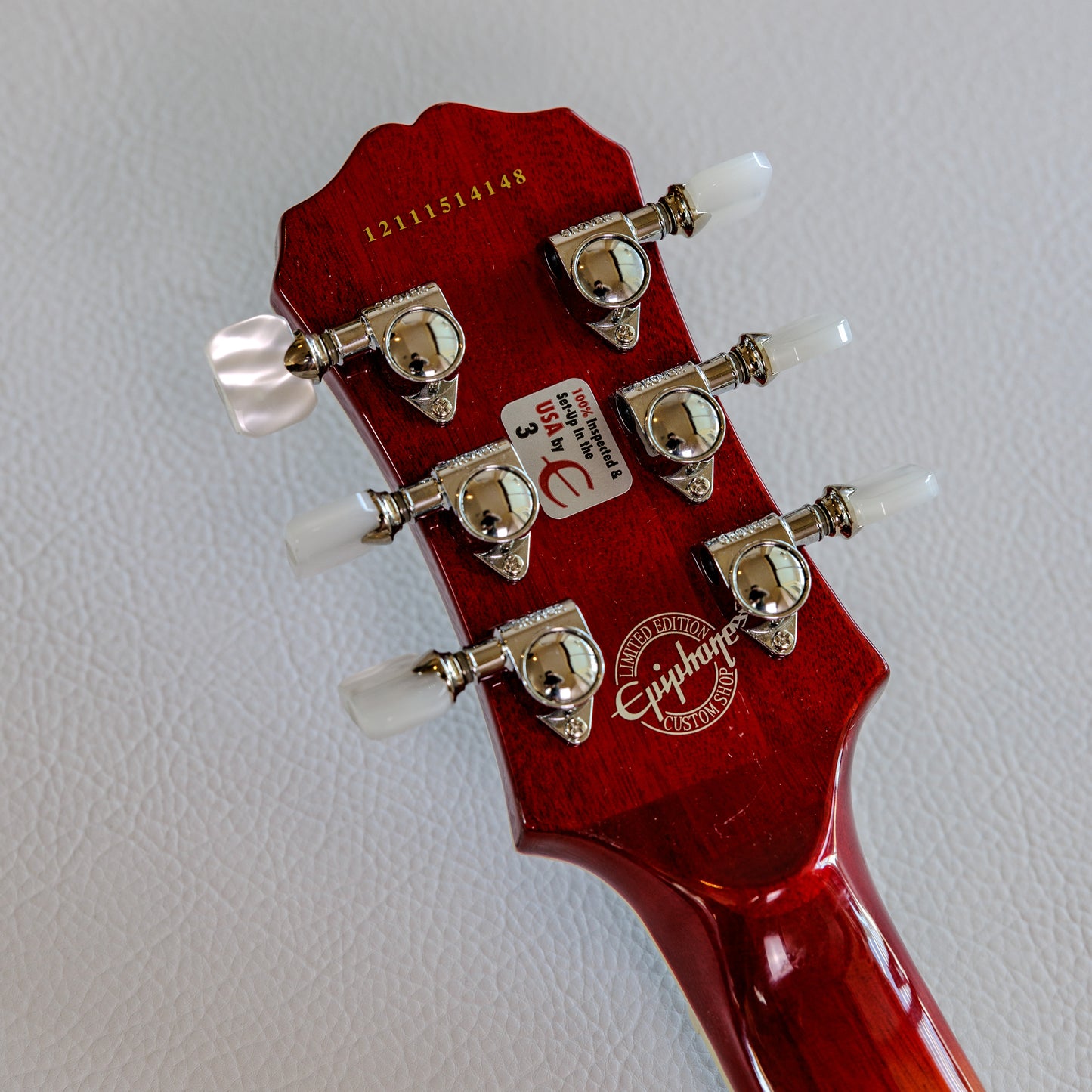 Epiphone Ace Frehley Signature "Budokan" Les Paul Custom 2012 - Faded Cherry Sunburst