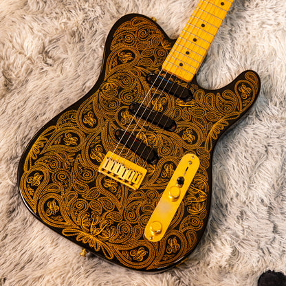 Fender James Burton US Signature Telecaster 1990 - 2006 - Black with Gold Paisley