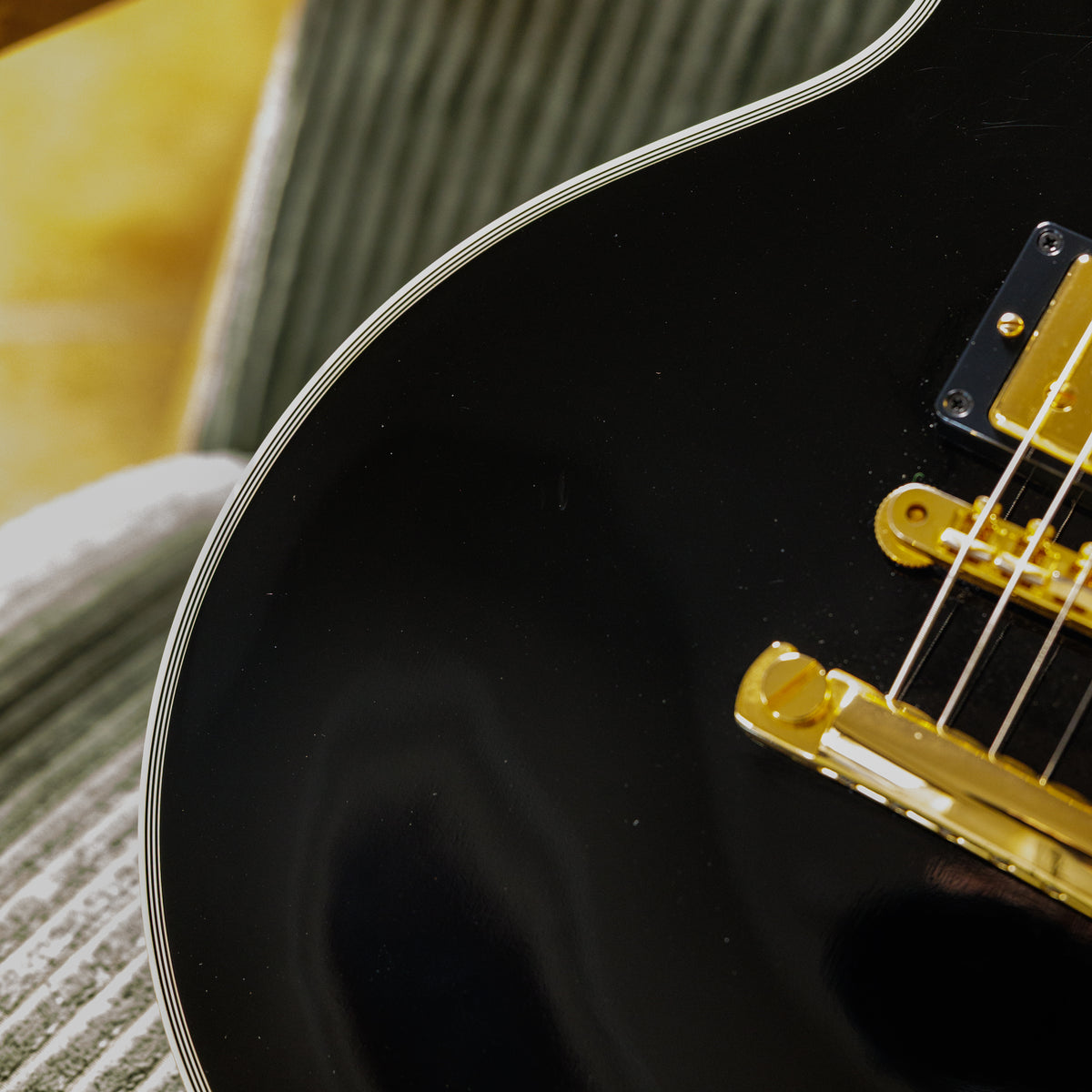 Gibson Custom Shop Historic 2-Pickup '57 Les Paul Custom Black Beauty Reissue 2010 - Ebony VOS