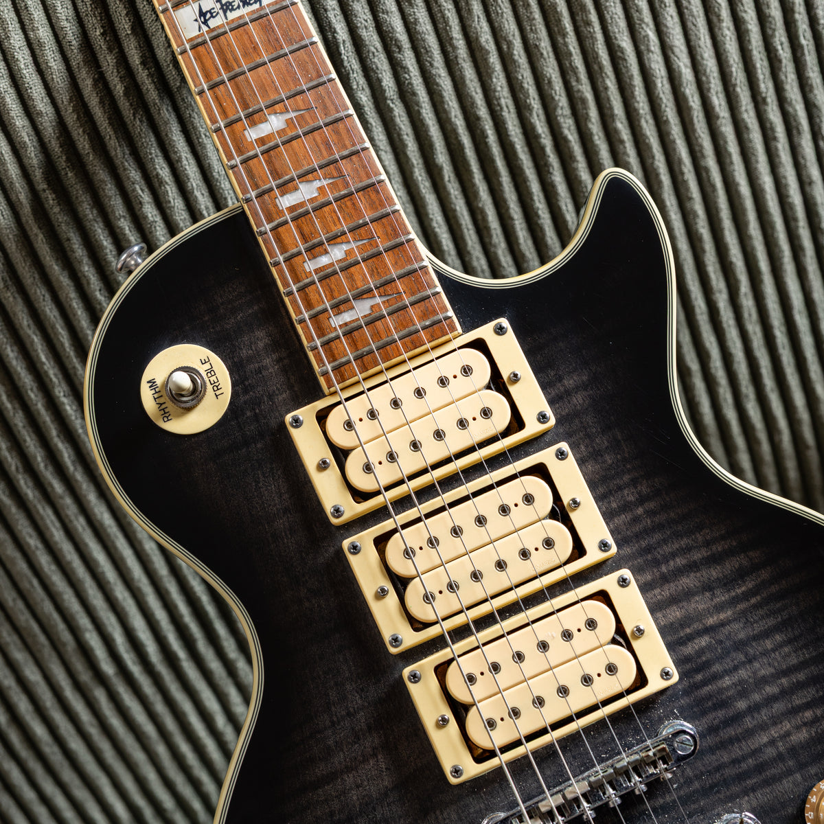 Epiphone Ace Frehley Signature Les Paul 2002 - Trans Blackburst