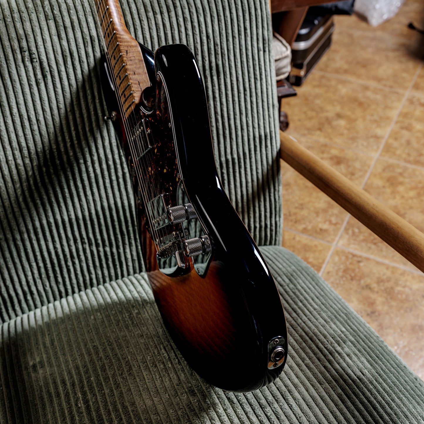 Ernie Ball Music Man StingRay RS with Maple Fretboard 2018 - 2020 - Burnt Amber