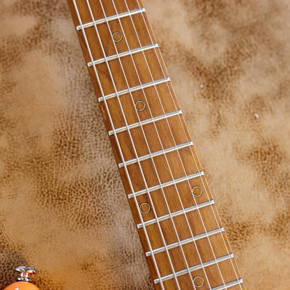 Schecter Nick Johnston Traditional with Roasted Maple Fretboard 2020 - Present - Atomic Orange