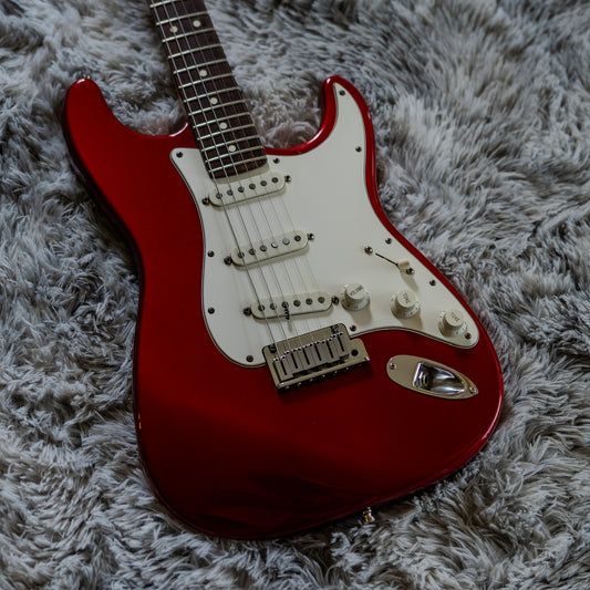 50th Anniversary Fender American Standard Stratocaster with Rosewood Fretboard 1996 - 1998 - Candy Apple Red